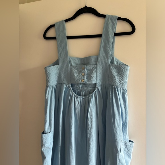 Madewell Light Blue Midi Dress - Picture 8 of 11